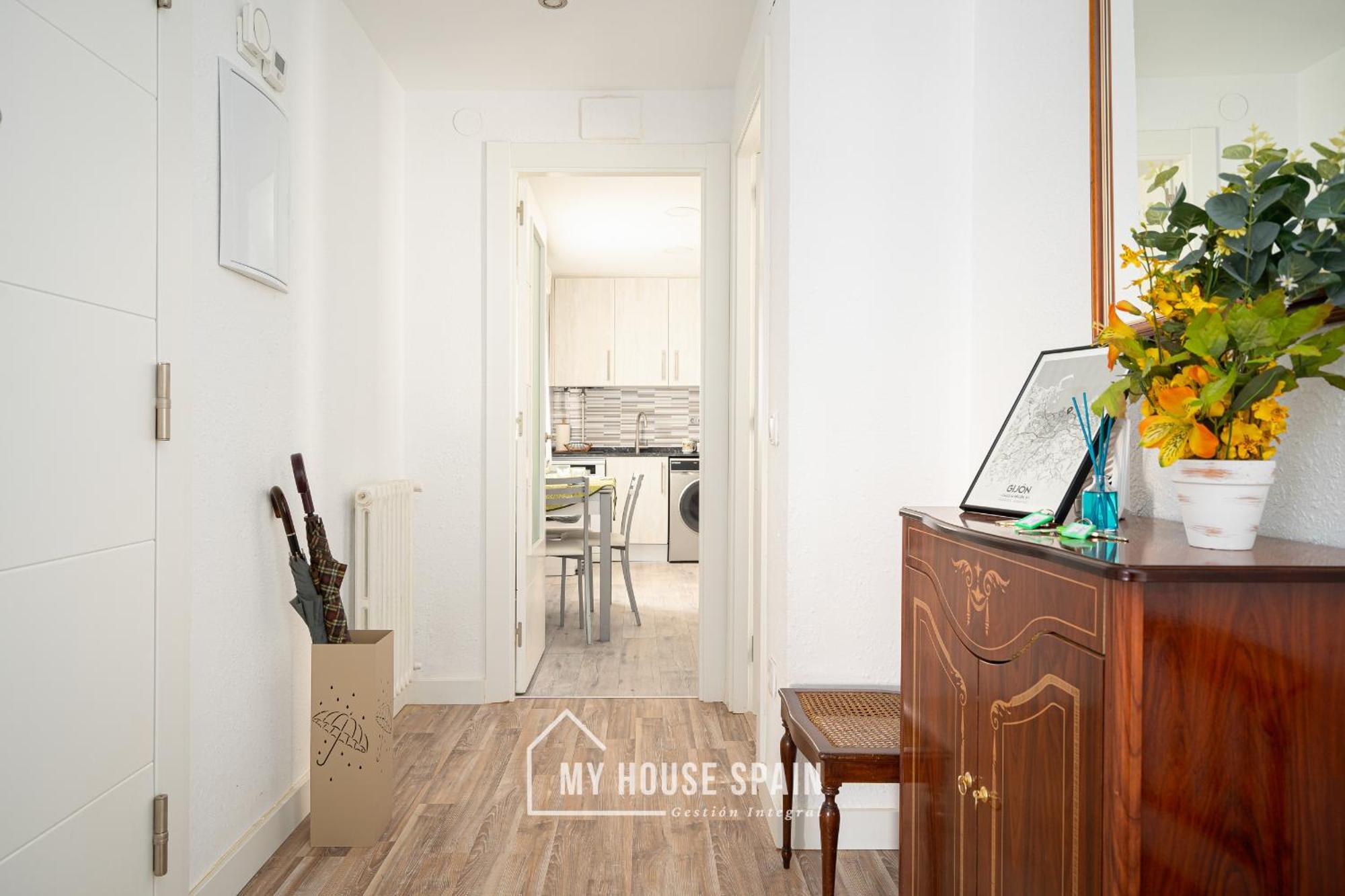 Myhousespain - Piso 3 Habitaciones Cerca Playa San Lorenzo Χιχόν Εξωτερικό φωτογραφία